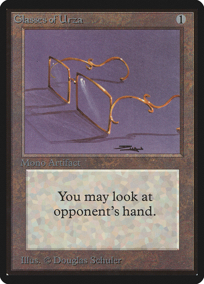 Glasses of Urza Beta
